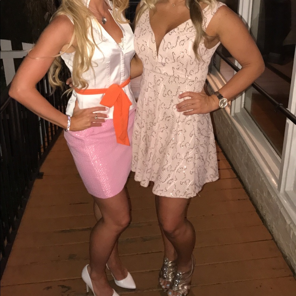 Pink Sparkly Dress